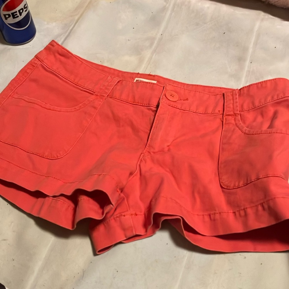 Red shorts